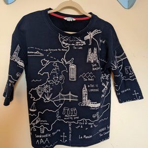 Boden Women's Sweatshirt - London - Size US 8